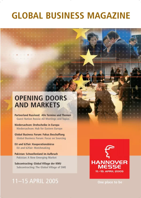 Global Business Magazine Hannover Messe 2005