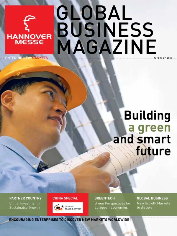 Global Business Magazine Hannover Messe 2012