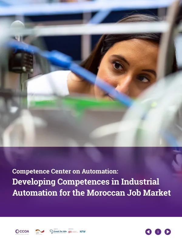 Competence Center on Automation – Developing Competences in Industrial Automation for the Moroccan Job Market