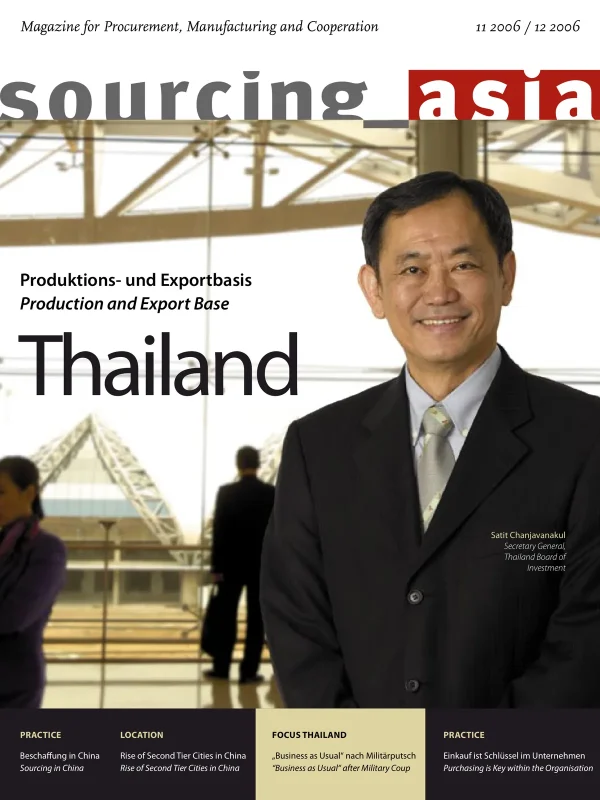 Sourcing Asia 2006/11–12 – Magazine for Procurement, Manufacturing and Cooperation