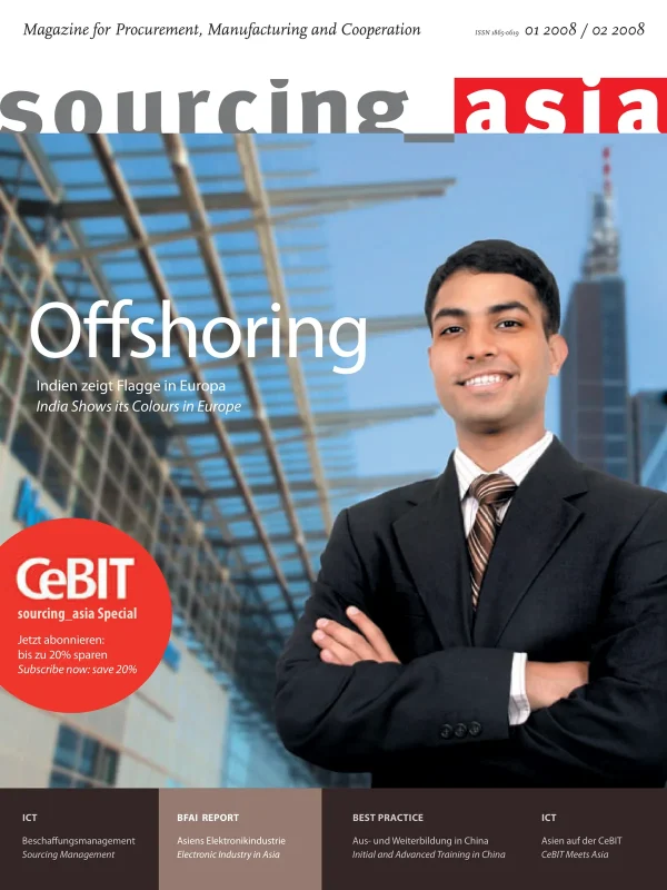 Sourcing Asia 2008/01–02 – Magazine for Procurement, Manufacturing and Cooperation